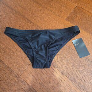 NWT NIKE Swimsuit Sport Black Bikini Bottom Women's Medium